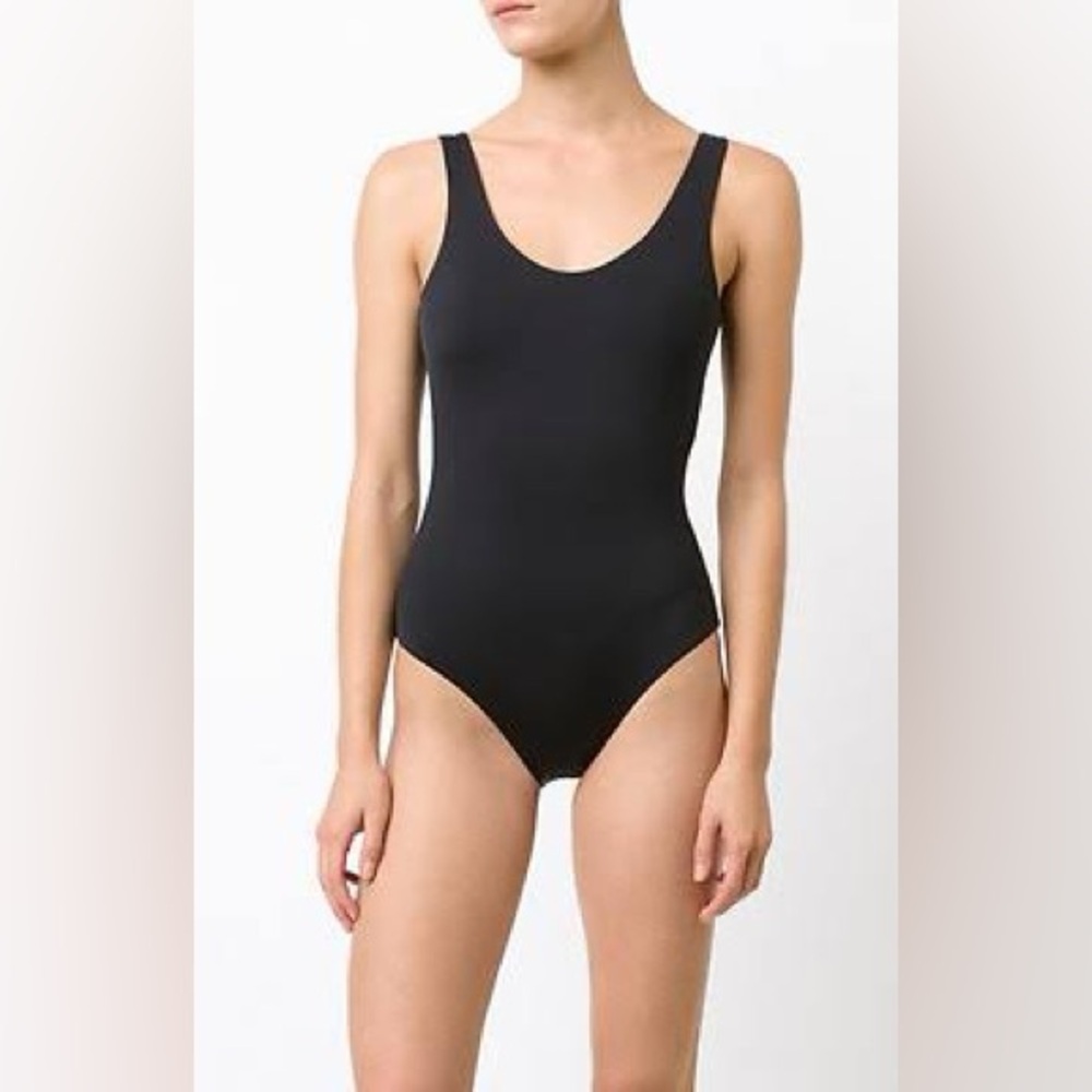 Onia Kelly Scoop Neck Low Back One Piece Swimsuit - Size S